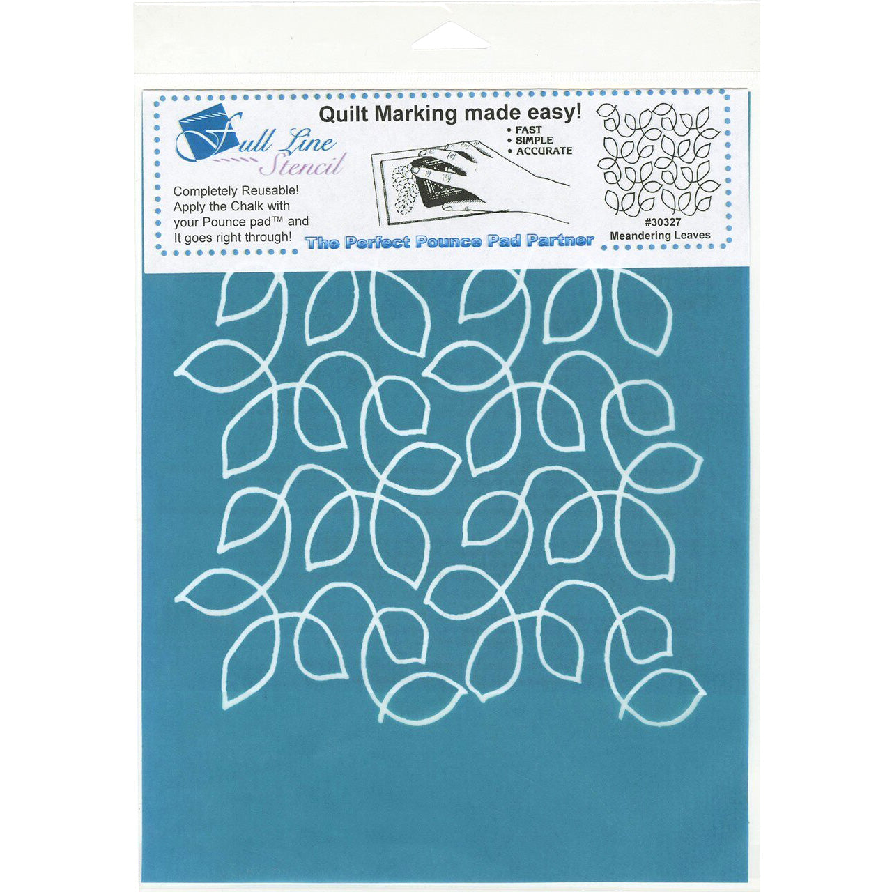 Full Line Stencil Pounce Pads Quilt Stencils