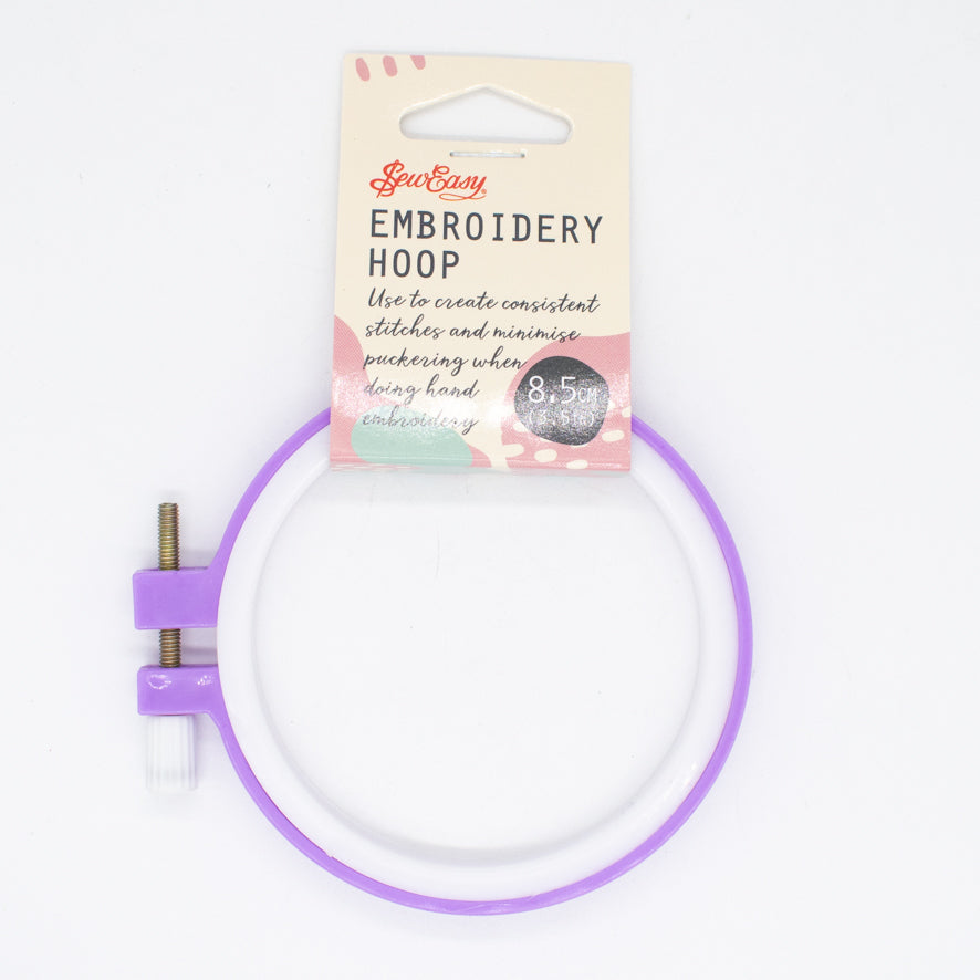 Sew Easy Hangsell Plastic Embroidery Hoop