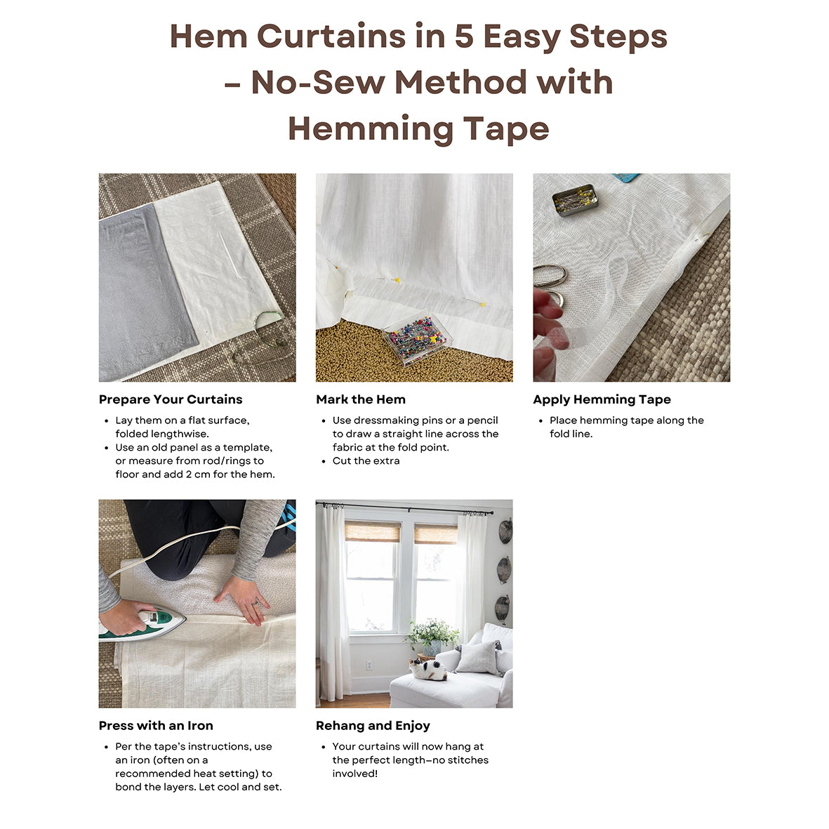 Opal Sheer Pencil Pleat Curtain