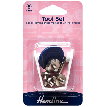 Hemline Anorak Snaps Tool Set