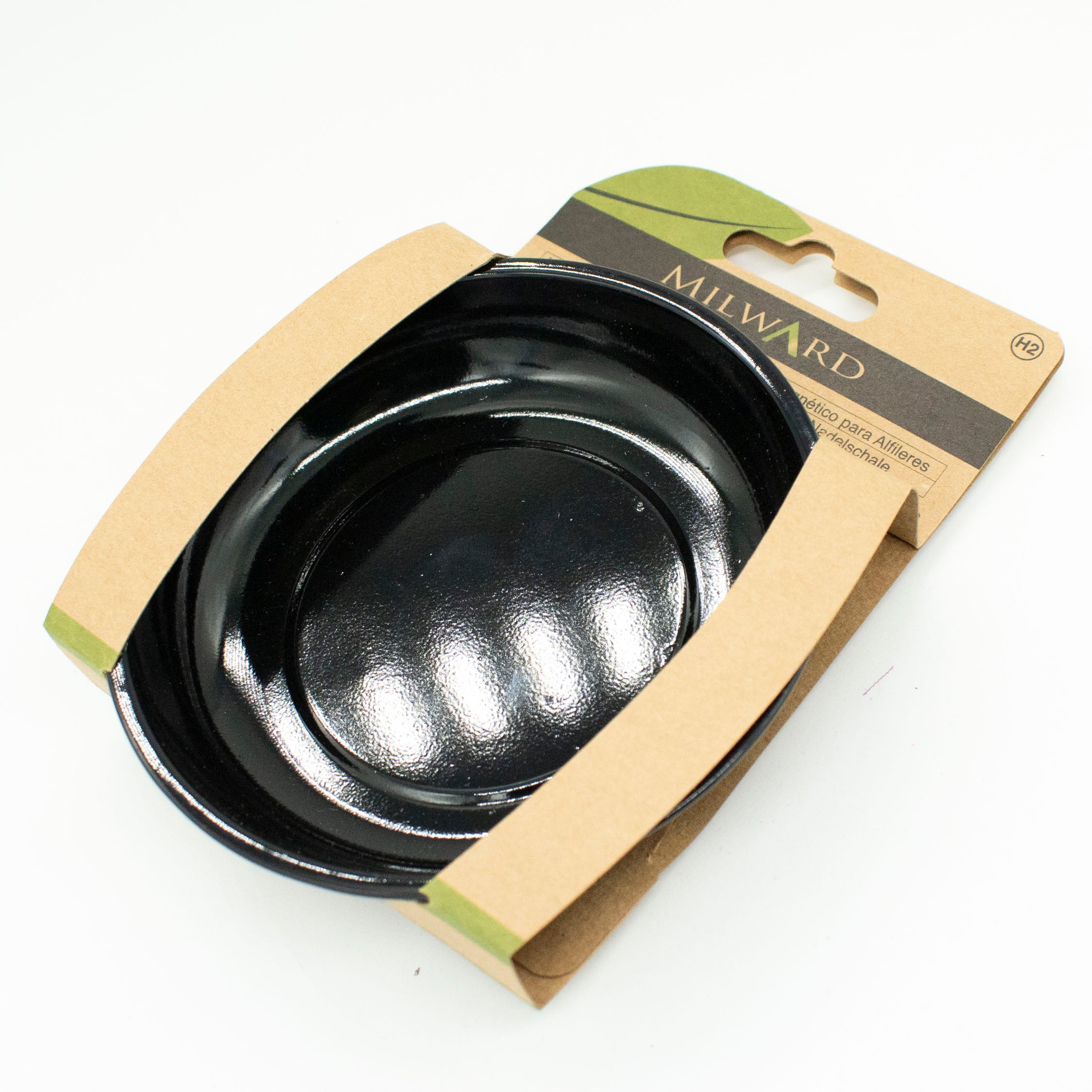 Milward Black Magnetic Pin Dish
