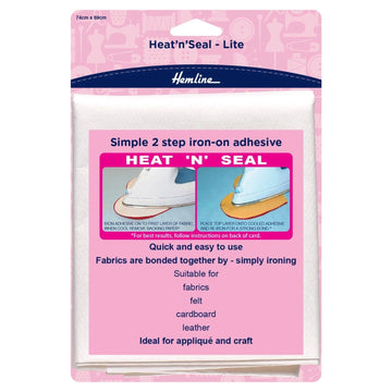 Hemline Heat n Seal Lite Hold - 74 x 69cm