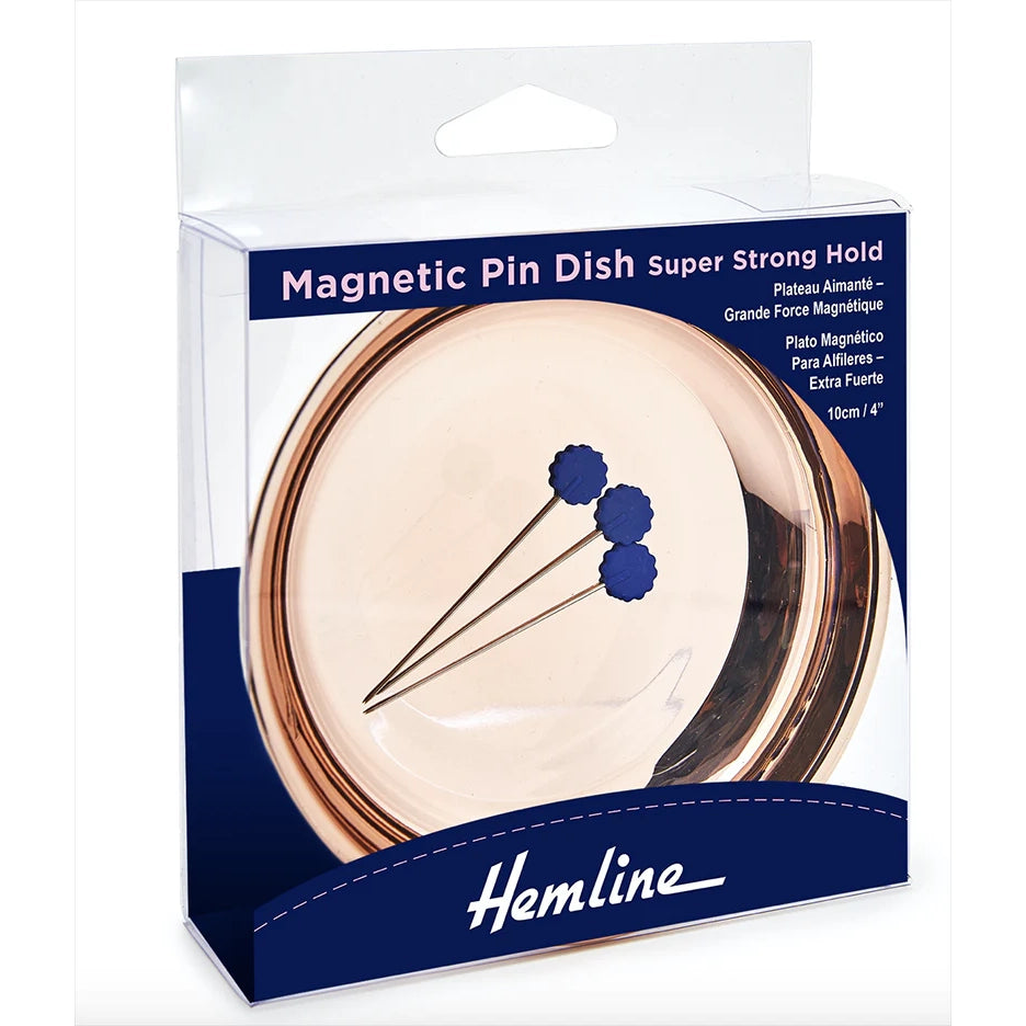 Hemline Rose Gold Magnetic Pin Dish