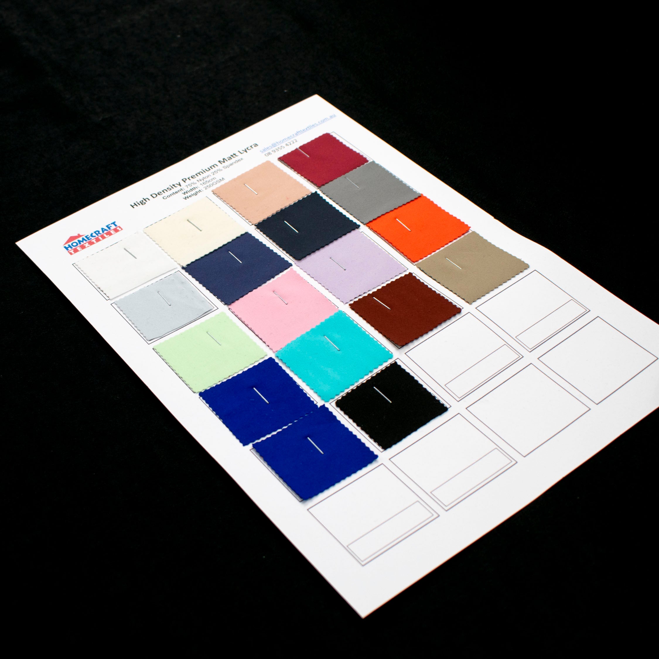 High Density Premium Matt Lycra