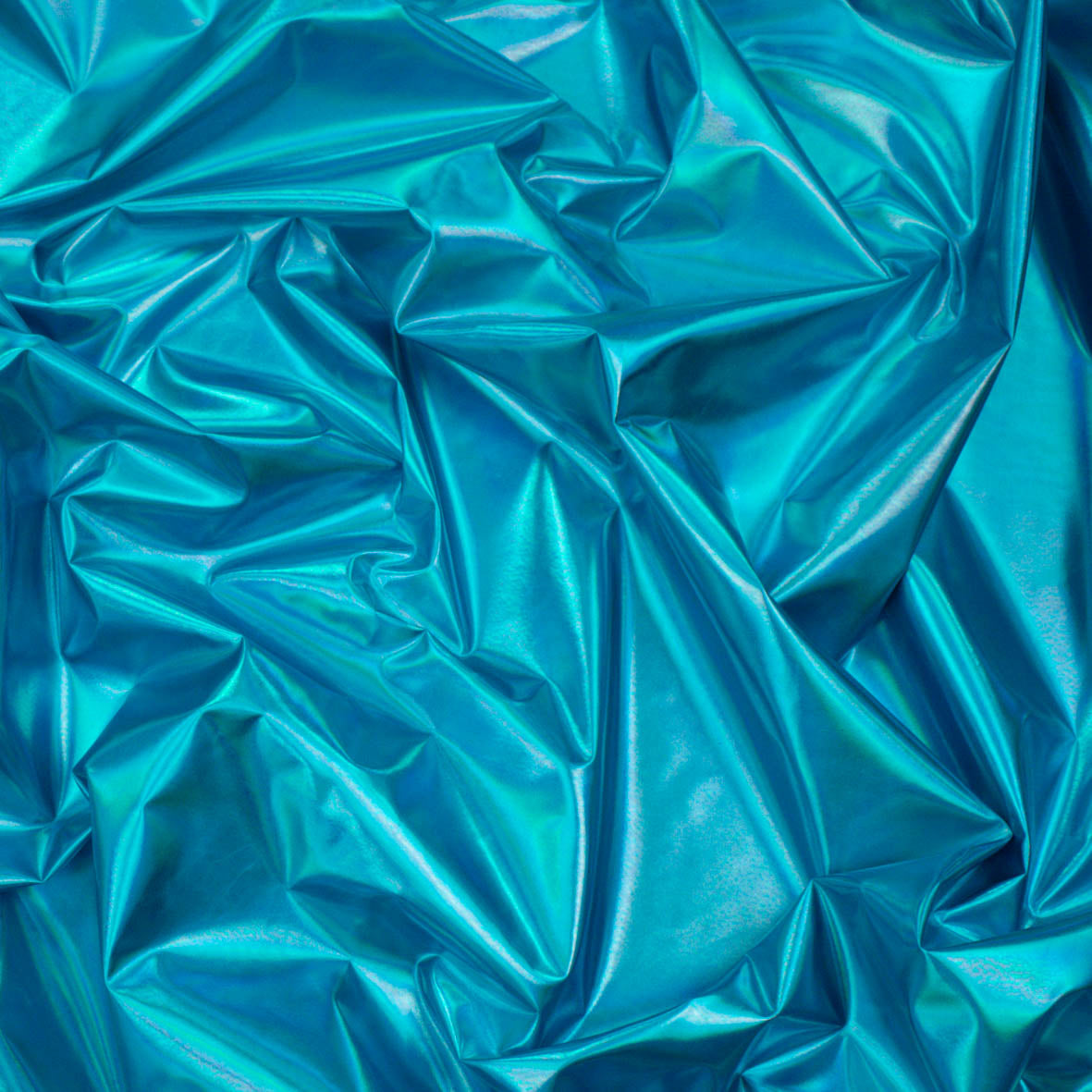 Holographic Metallic Foil Fabric