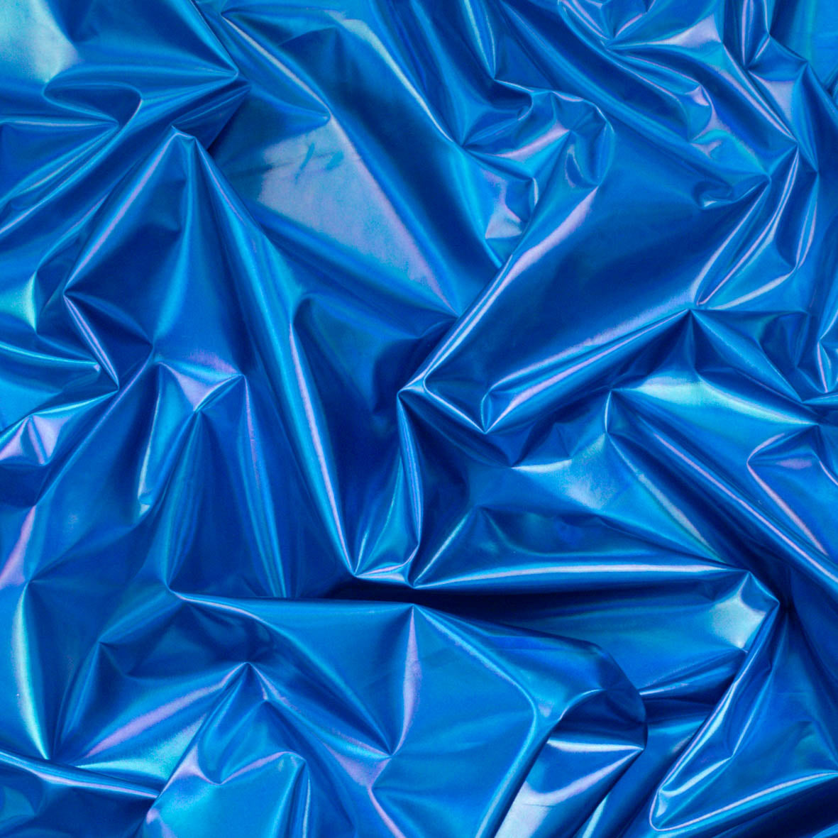 Holographic Metallic Foil Fabric