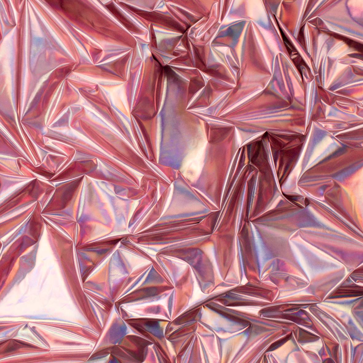 Holographic Metallic Foil Fabric