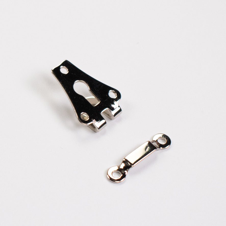 Skirt and Trousers Hook & Bar - Silver 144 Sets 1 Gross