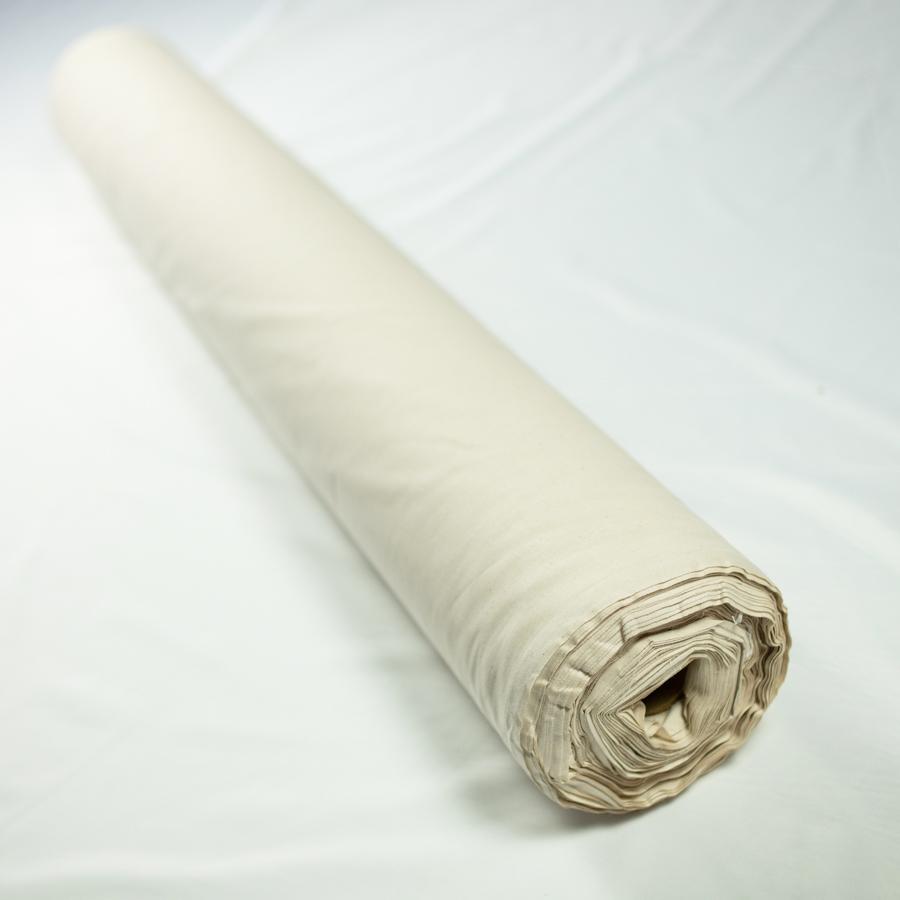 50M Roll Premium Unbleached Calico 120cm
