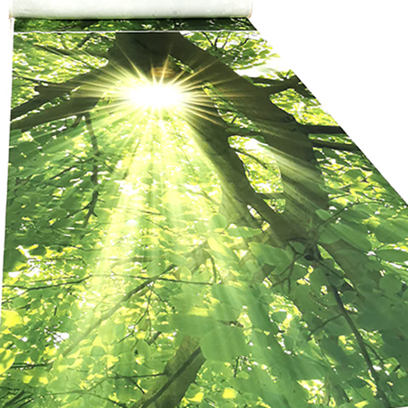 Forest Sunkist Cotton Canvas Digital Printed Panel 277cm x 141cm