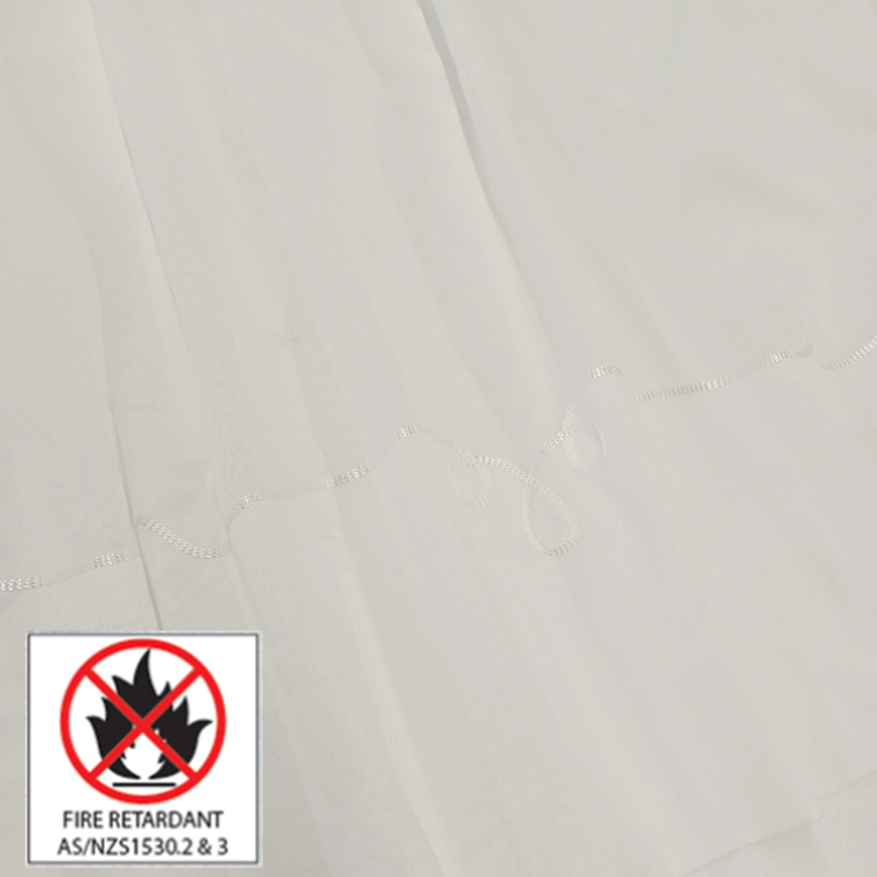 Roma II Frosty Cornelli Sheer/Voile