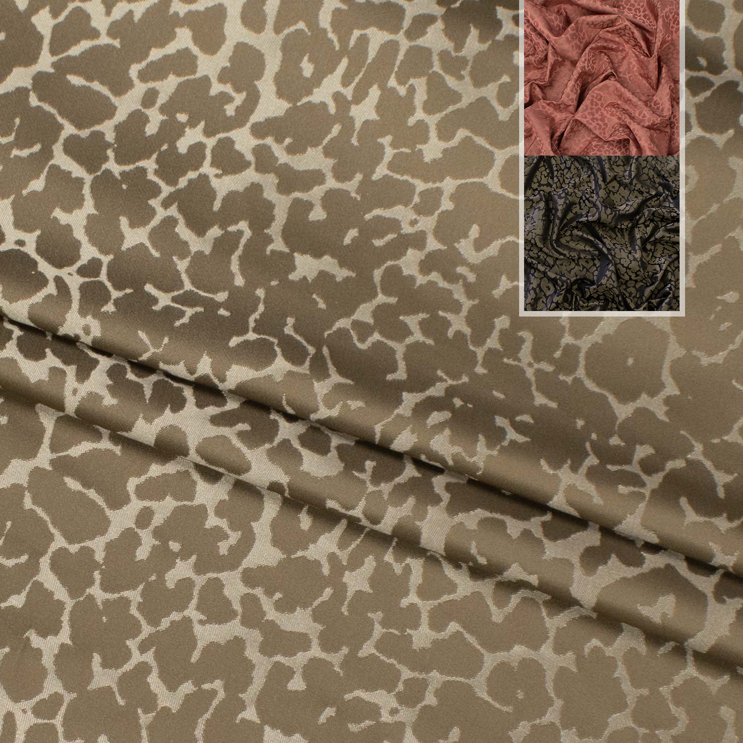 Indole by Zepel - Curtaining/Upholstery Leopard Jacquard