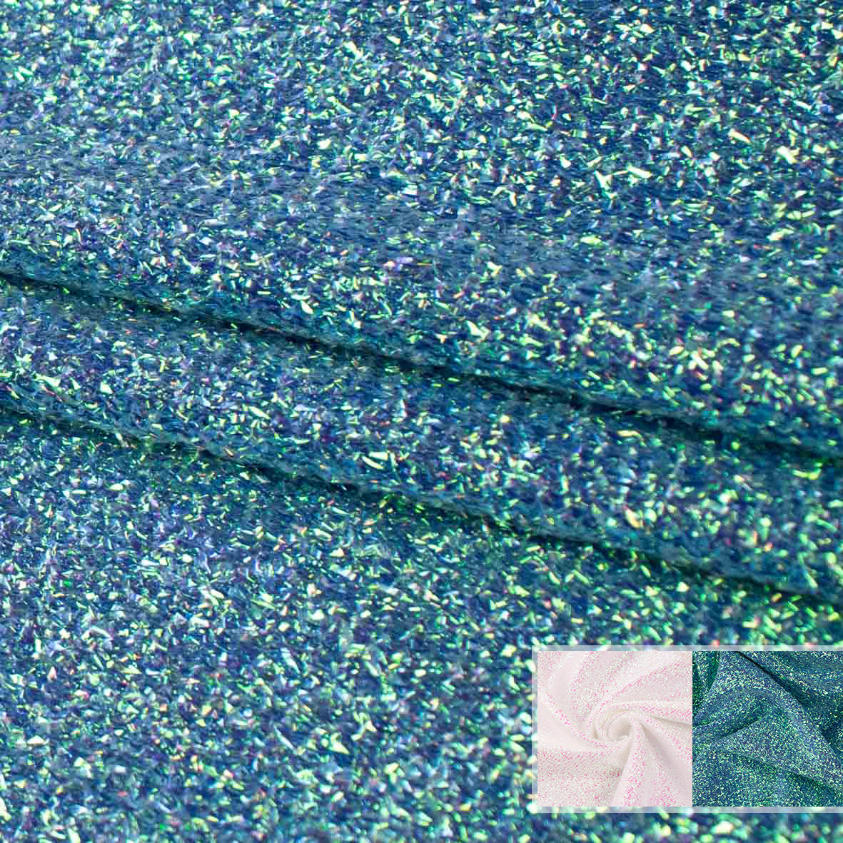 Iridescent Fancy Glitter Knit – Homecraft Textiles