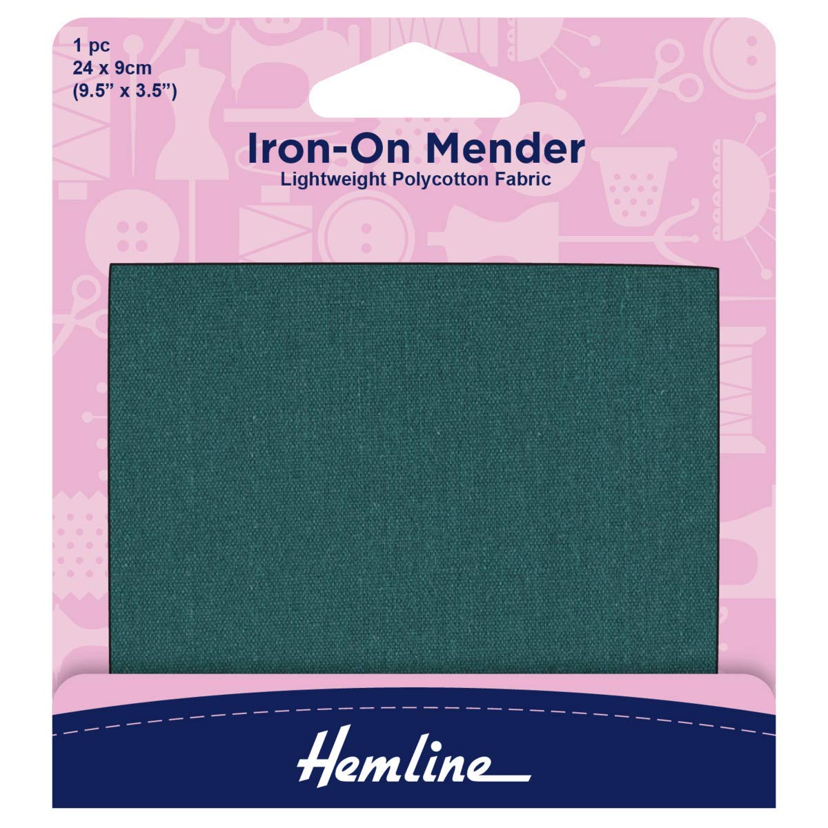Iron on Polycotton Mender Patches - Bottle