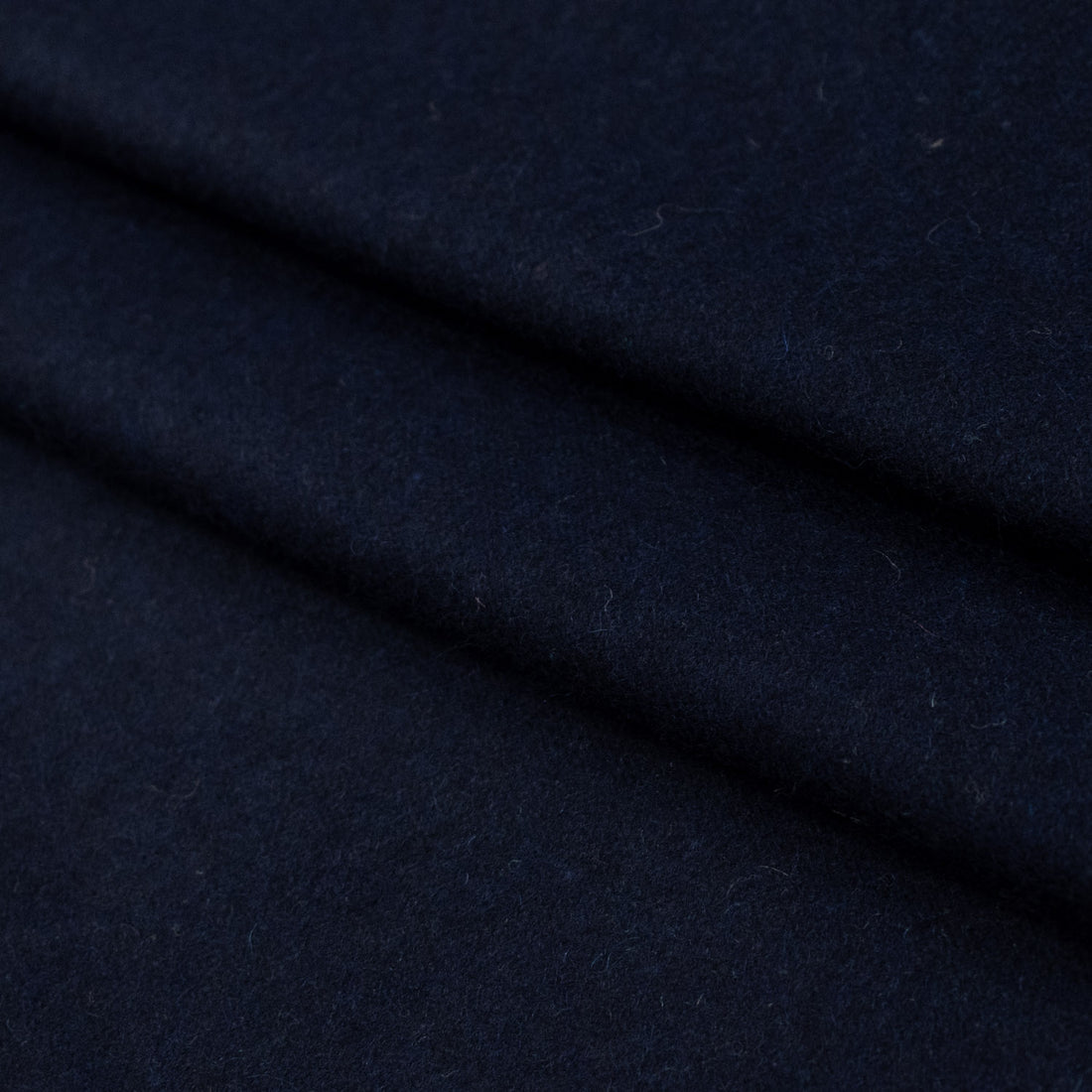 Italian Wool Felt Coating Navy 01