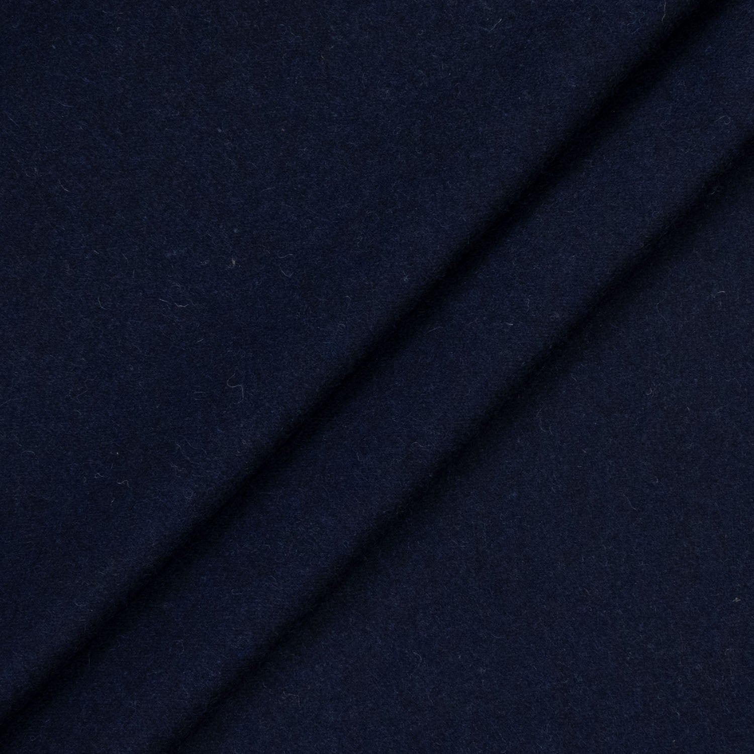 Italian Wool Felt Coating Navy 01