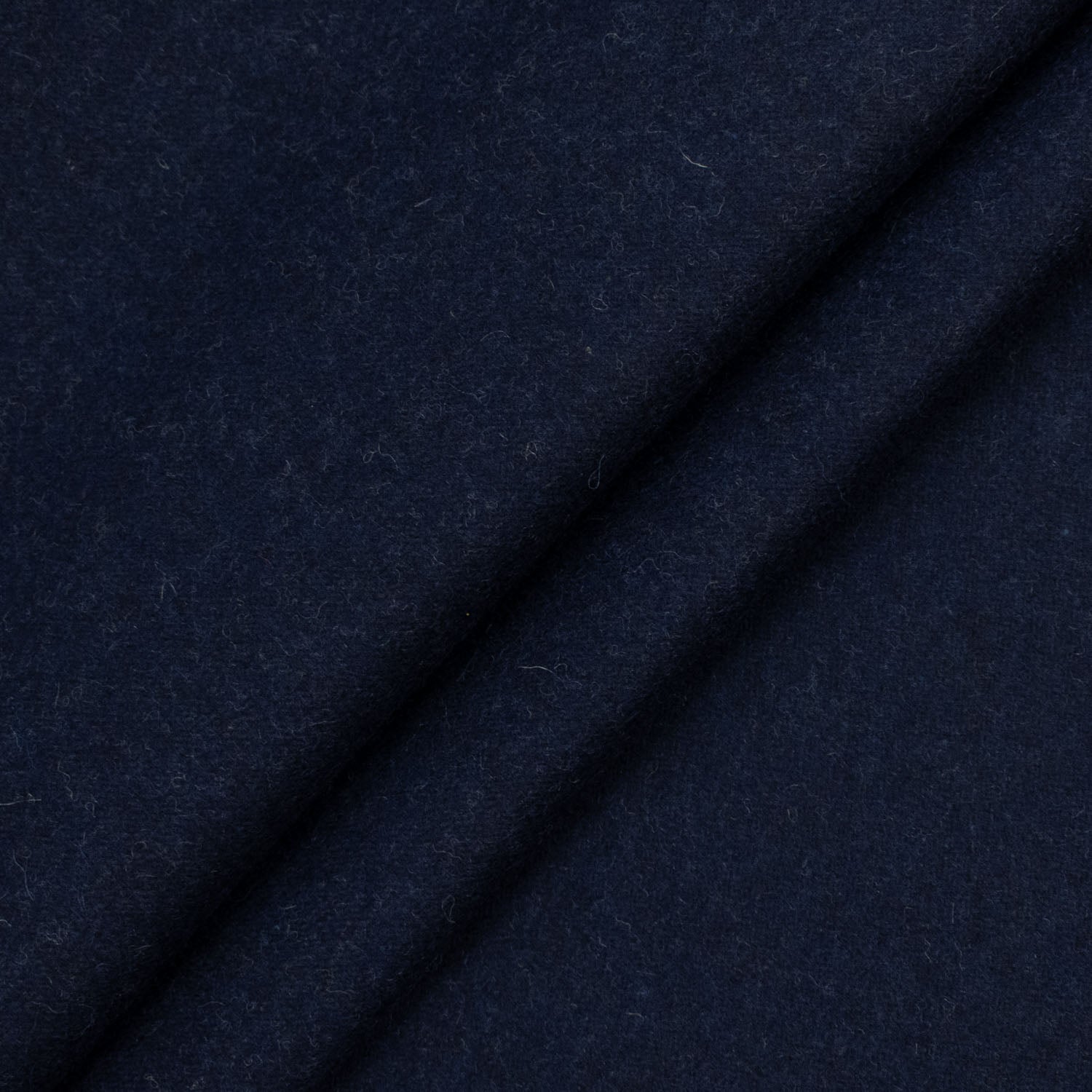 Italian Wool Felt Coating Navy 02