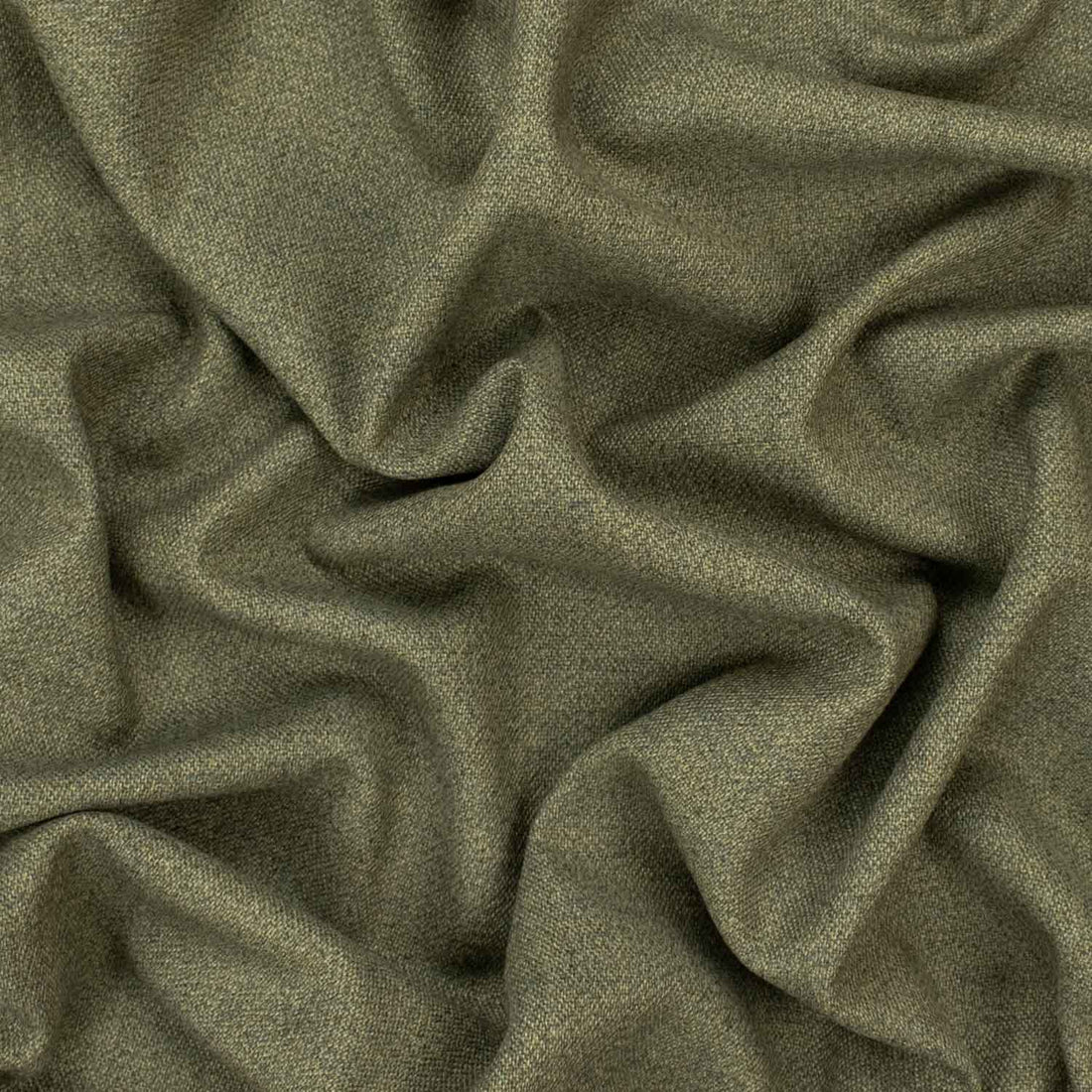 Japanese Wool Suiting Medium Weight Earth Green 150CM