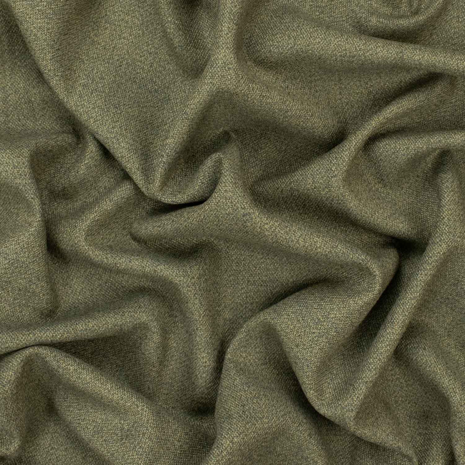 Japanese Wool Suiting Medium Weight Earth Green 150CM