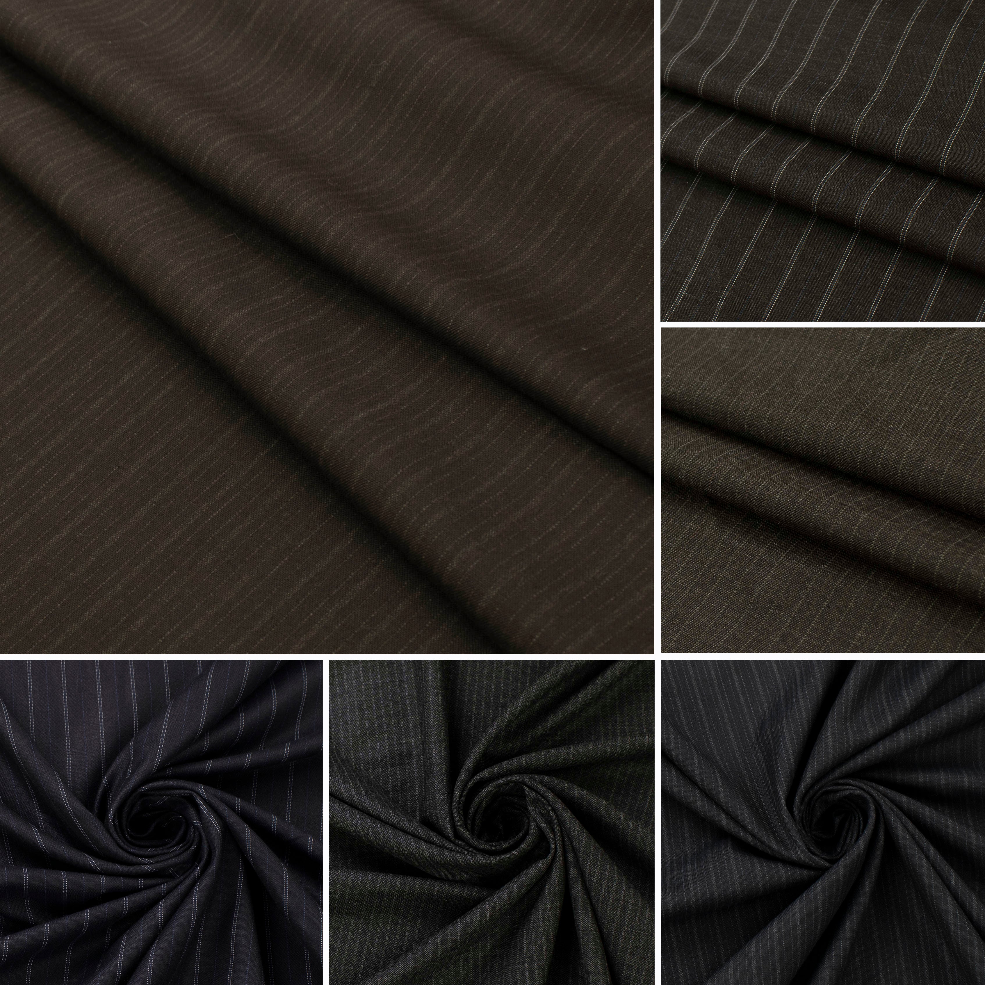 Classic Pinstripe Stripe Suiting