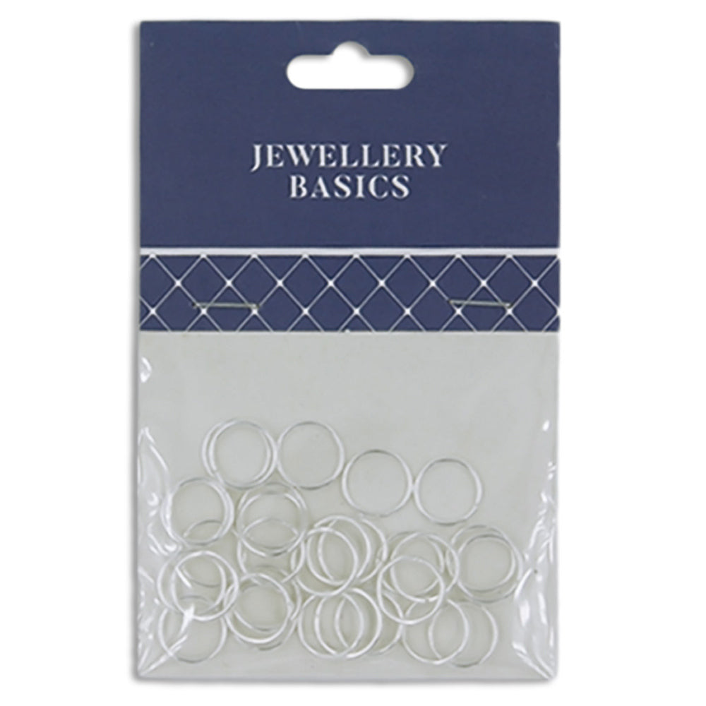 Jump Ring 10mm Silver 30Pcs