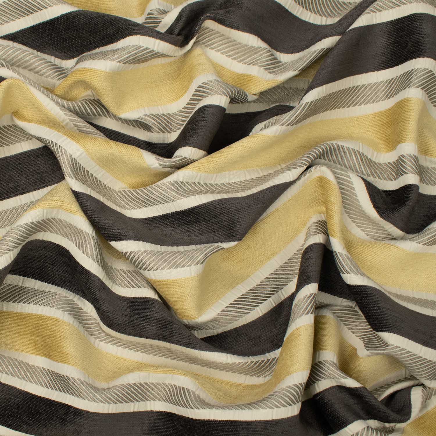 Kineo by Zepel Curtaining/Upholstery Stripes Chenille