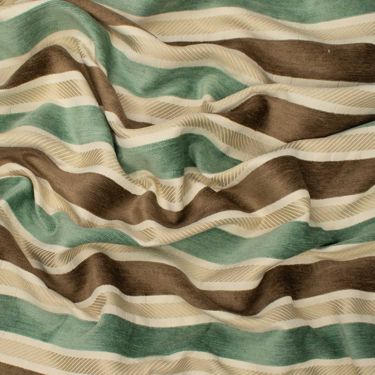 Kineo by Zepel Curtaining/Upholstery Stripes Chenille