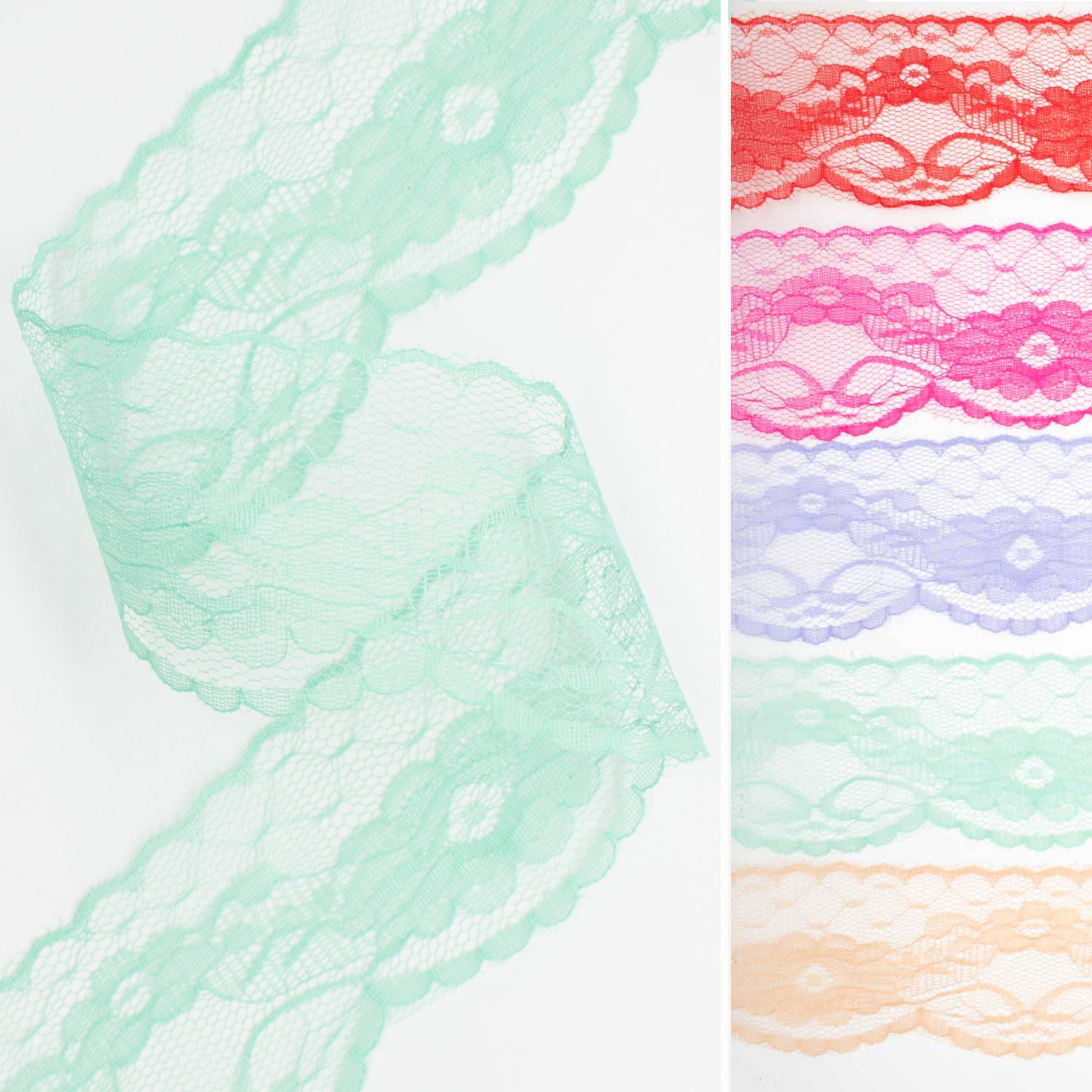 Nylon Lace Trim Design-12 60mm