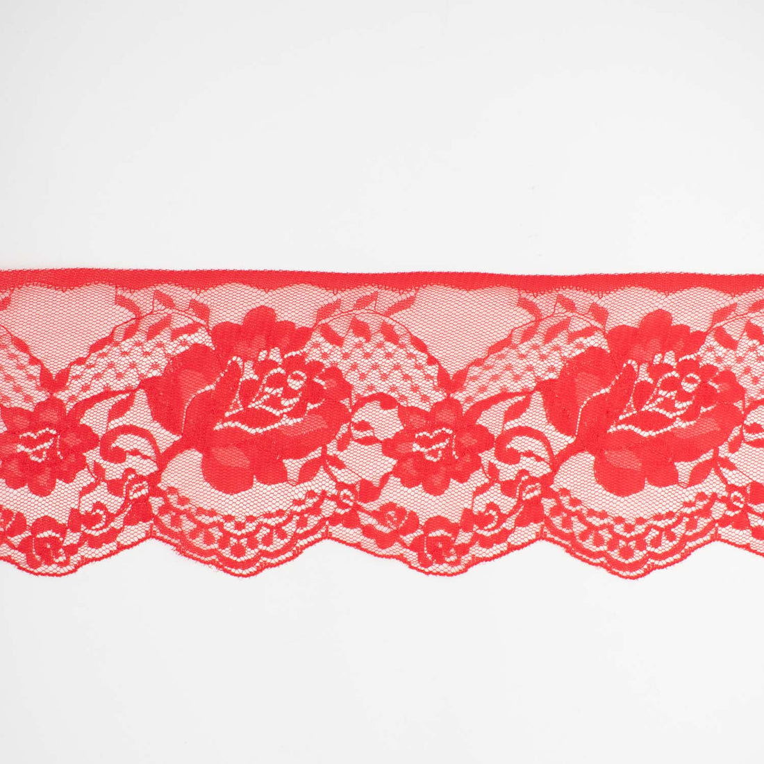 Nylon Lace Trim Design-13 Roses 100mm