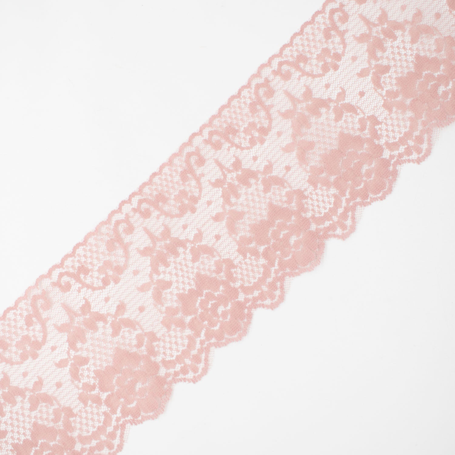Nylon Lace Trim Design-14 Floral 95mm