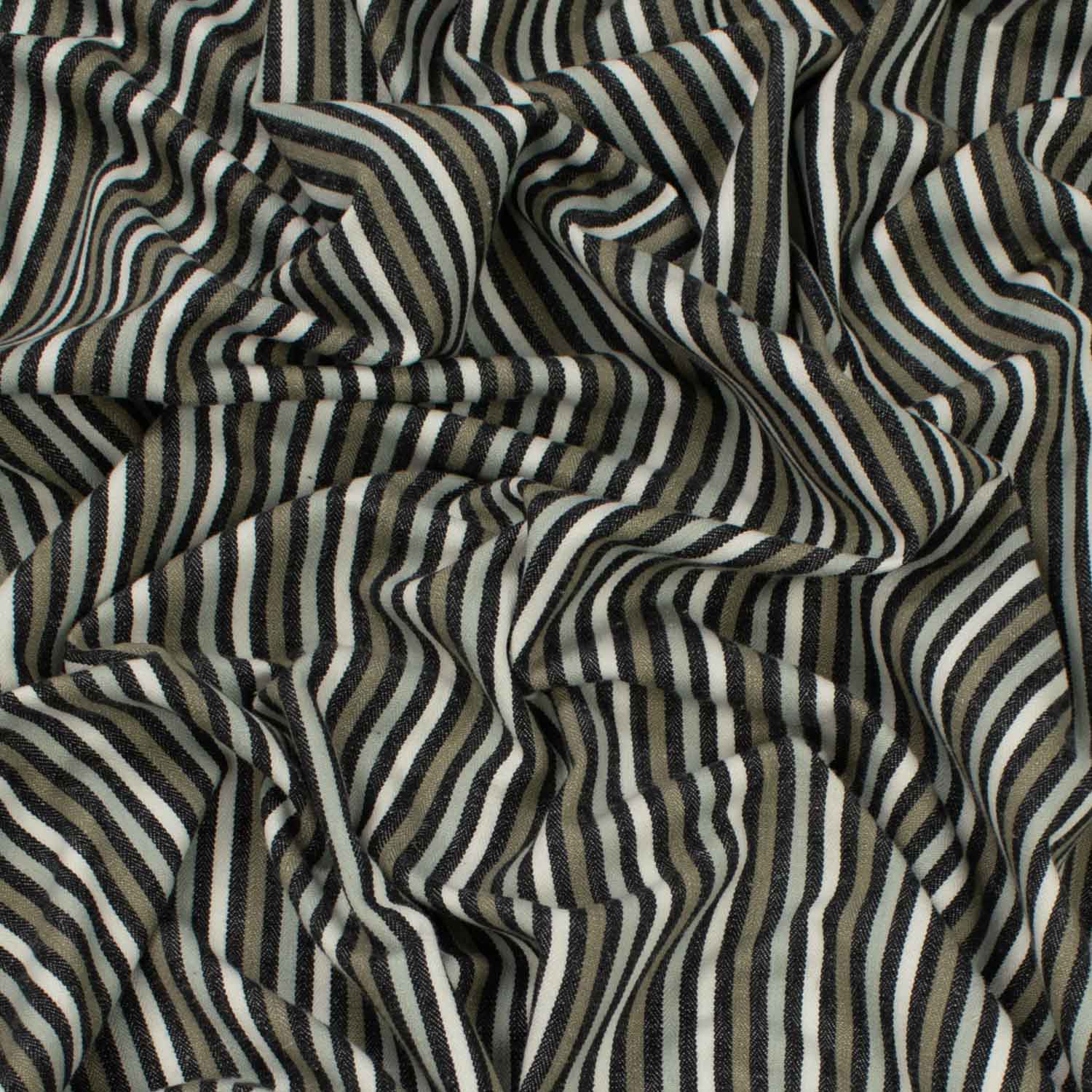 Lakeside by Zepel - Curtaining/Upholstery Stripe Canvas