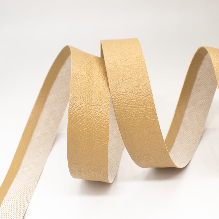 Faux Leather Bias Binding 20mm