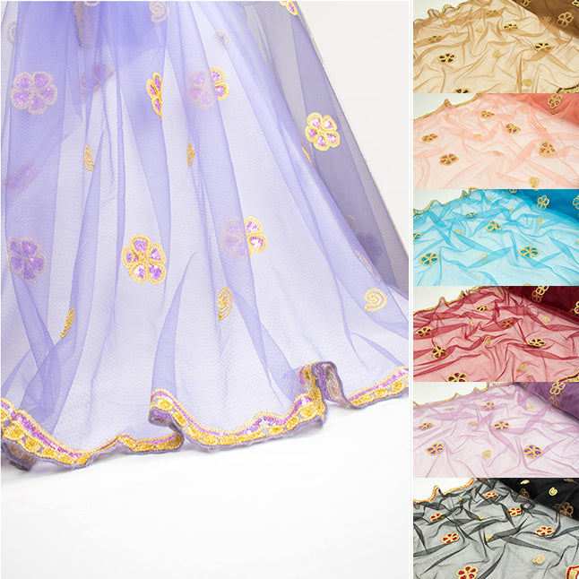 Light Corded Sequin Lace