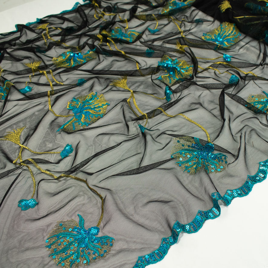 Light Sequin Tulle Lace Design-10