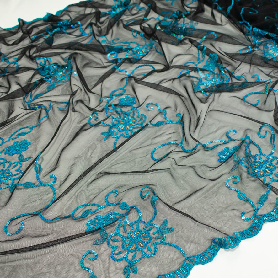 Light Sequin Tulle Lace