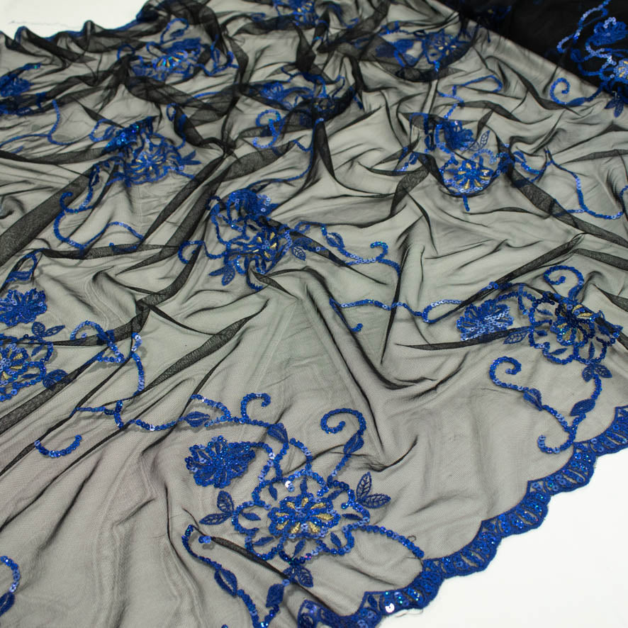 Light Sequin Tulle Lace Design-12