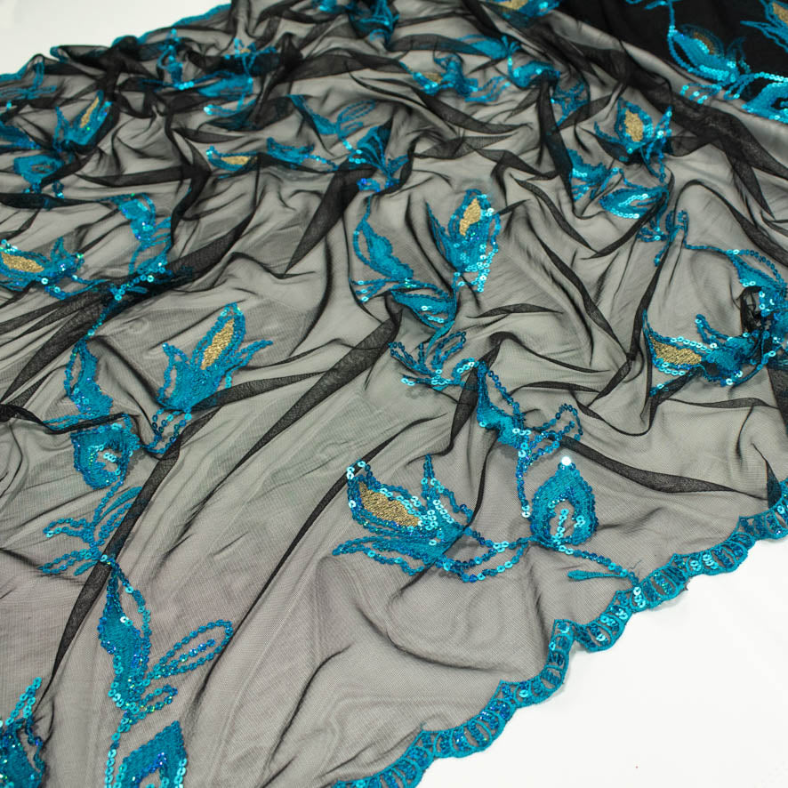 Light Sequin Tulle Lace Design-21