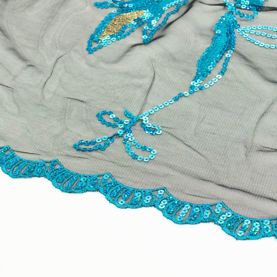 Light Sequin Tulle Lace Design-21