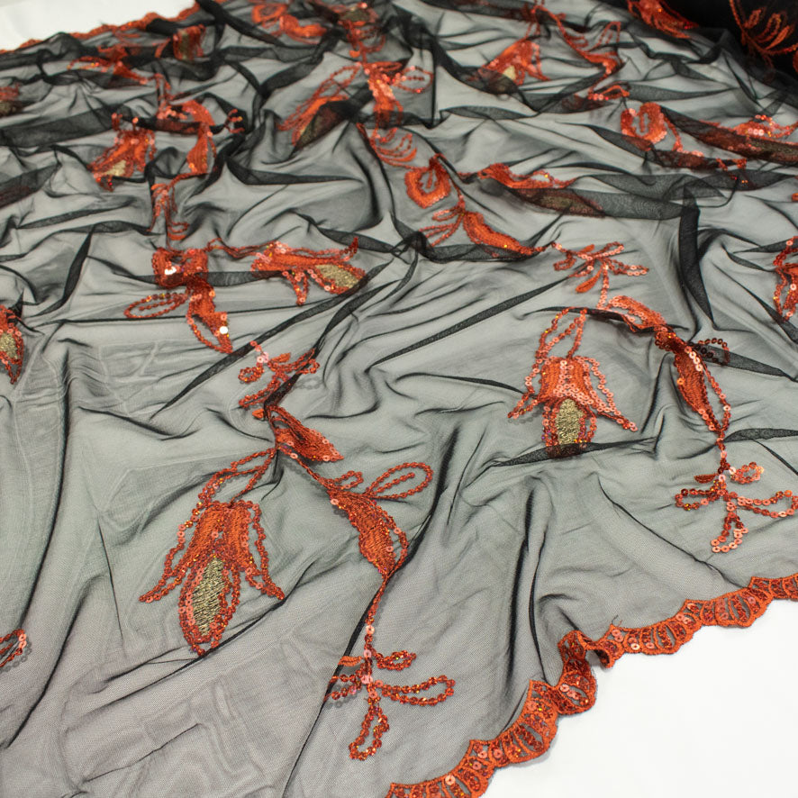 Light Sequin Tulle Lace Design-21