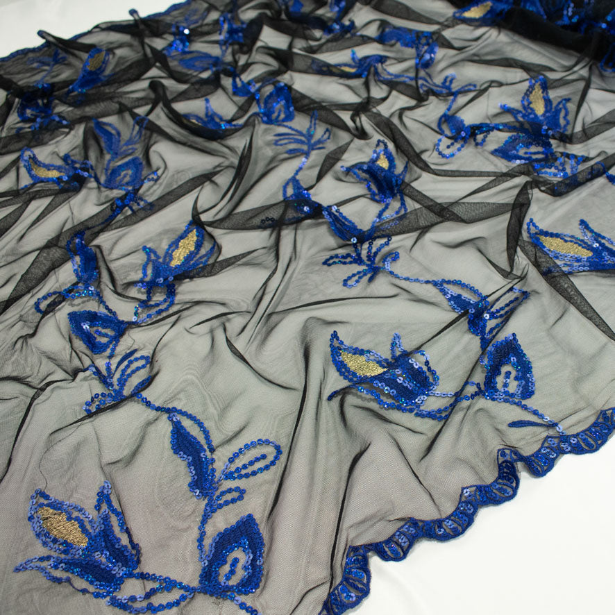 Light Sequin Tulle Lace Design-21