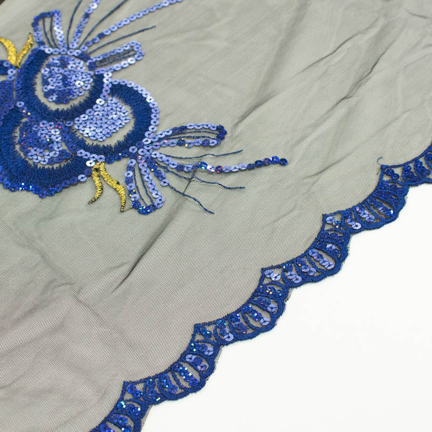 Light Sequin Tulle Lace Design-22