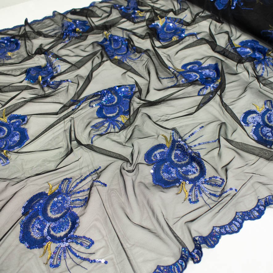 Light Sequin Tulle Lace Design-22