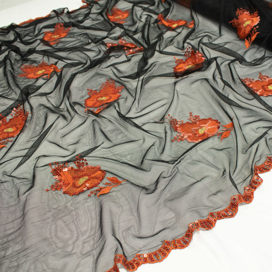 Light Sequin Tulle Lace Design-23