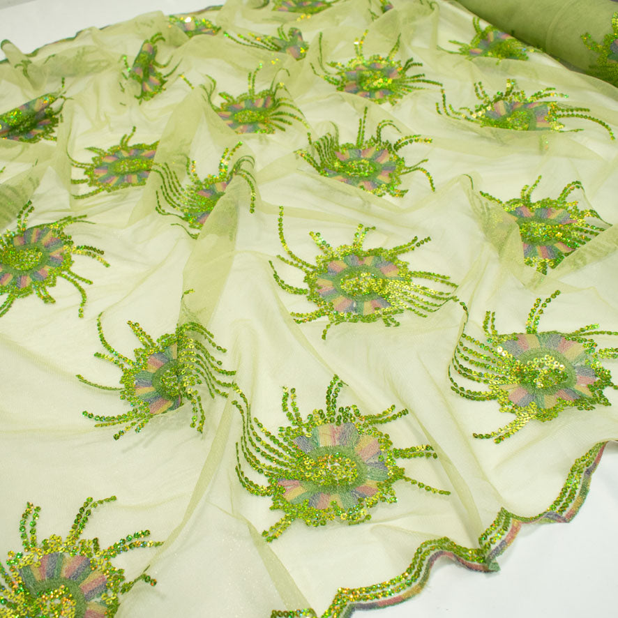 Light Sequin Tulle Lace Design-7