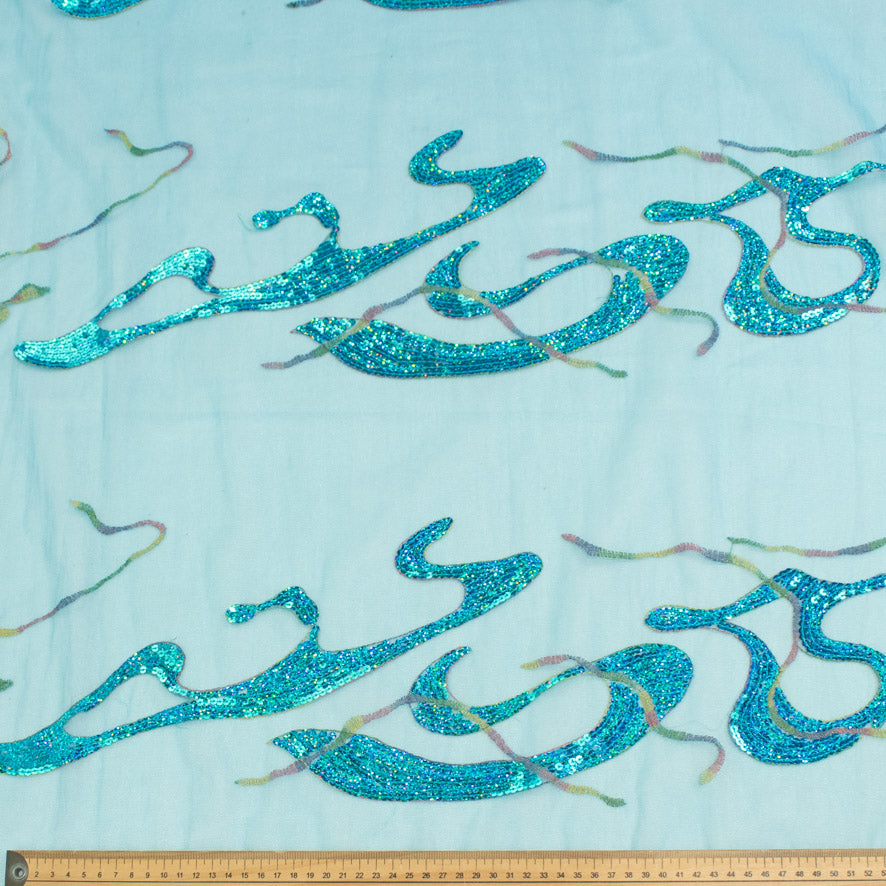 Light Sequin Tulle Lace Design-8