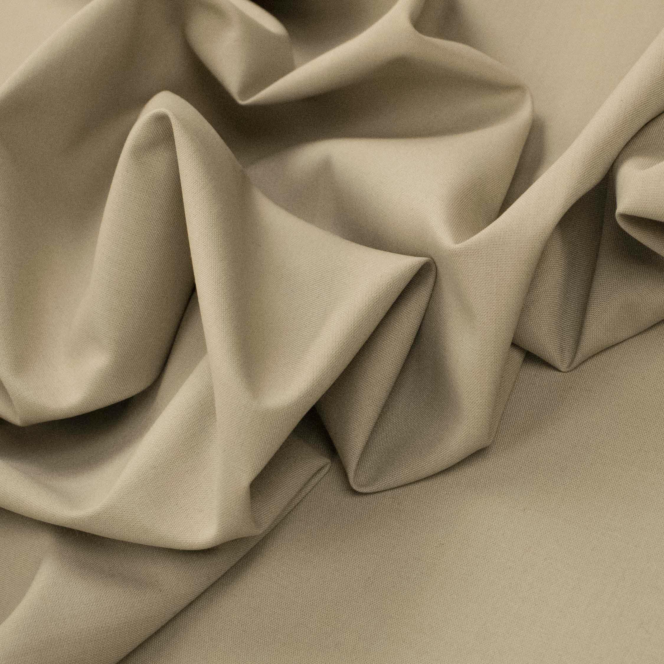 Japanese Crepe Suiting Light Weight Design-19 Beige