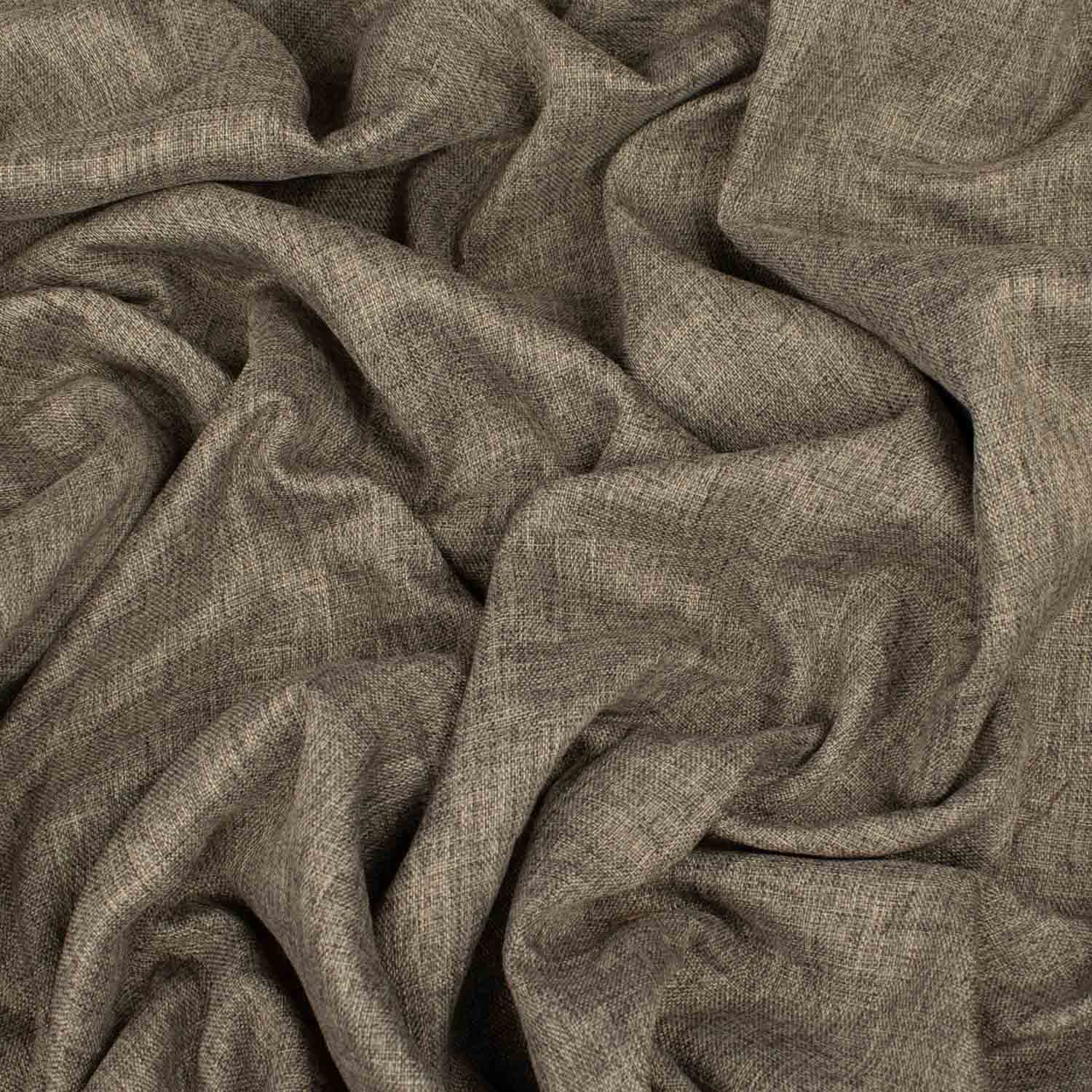 Wide Width Linen Look Dimout Curtaining/Upholstery by Verdi