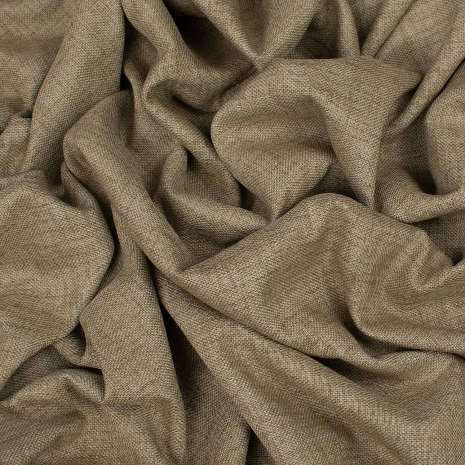 Wide Width Linen Look Dimout Curtaining/Upholstery by Verdi