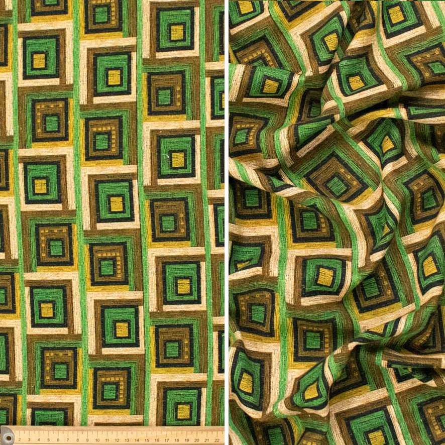 Linen Rayon Digital Print