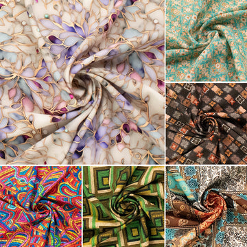 Linen Rayon Digital Print